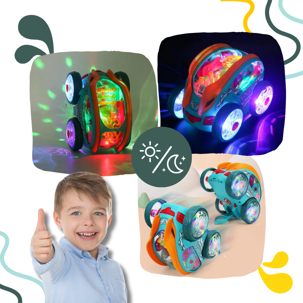 Tandjhuls-drevet legetøjsbil - Ozerty