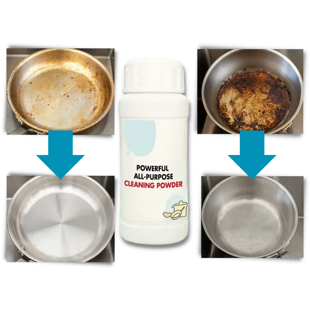 Skånsomt multianvendeligt rengøringspulver
- Ozerty