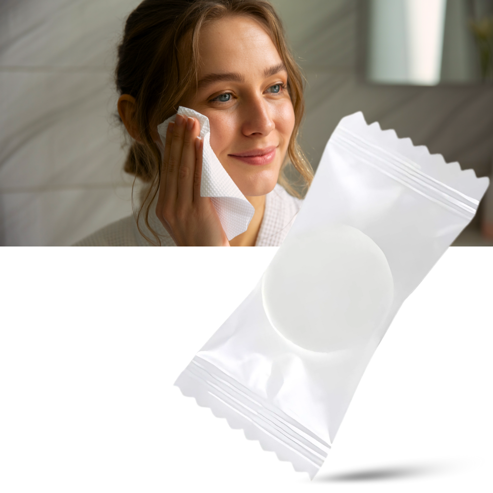 Skånsomme Komprimerede Bomuldshåndklæder - Ozerty