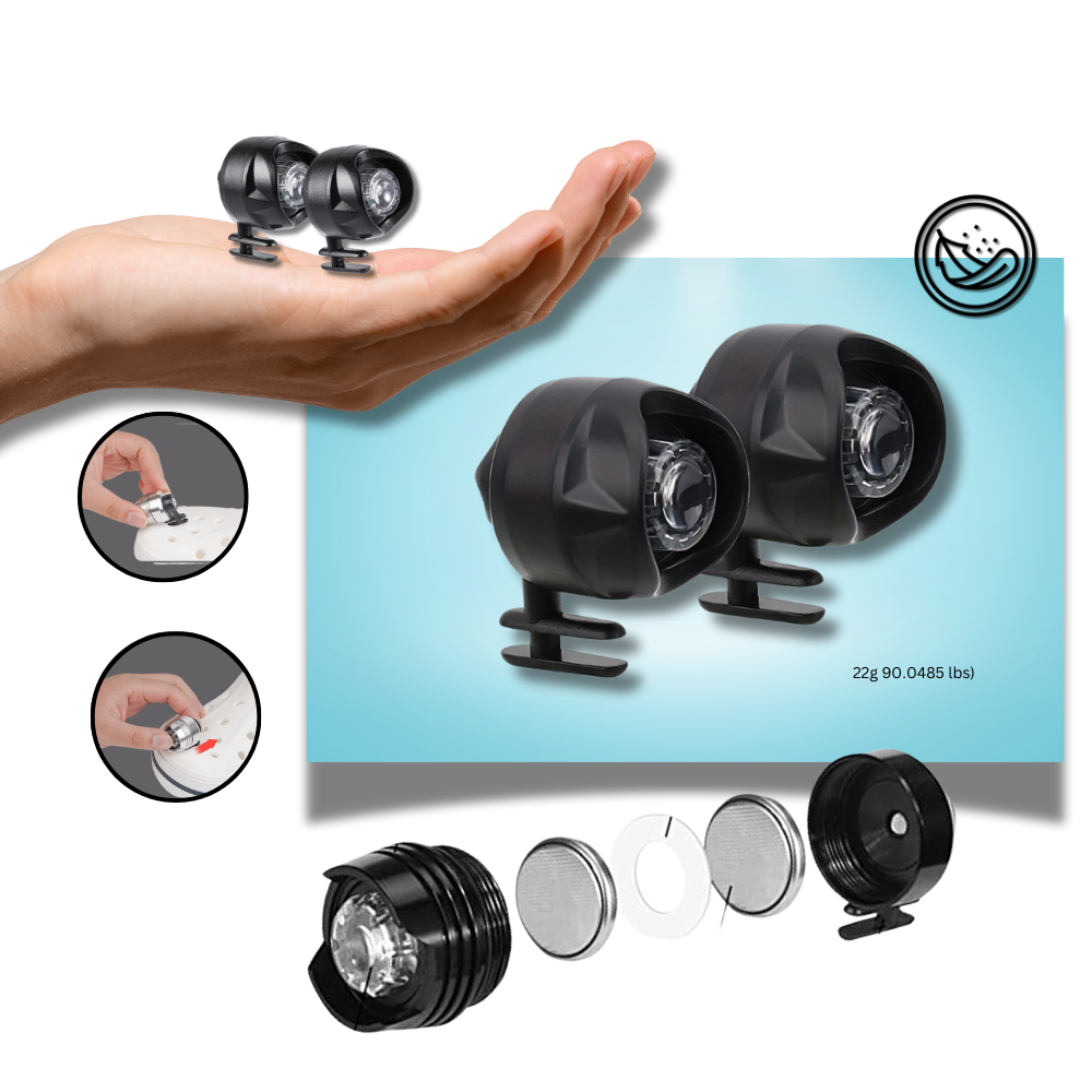 Håndfrie, Vandtætte Crocs-Lys - Ozerty