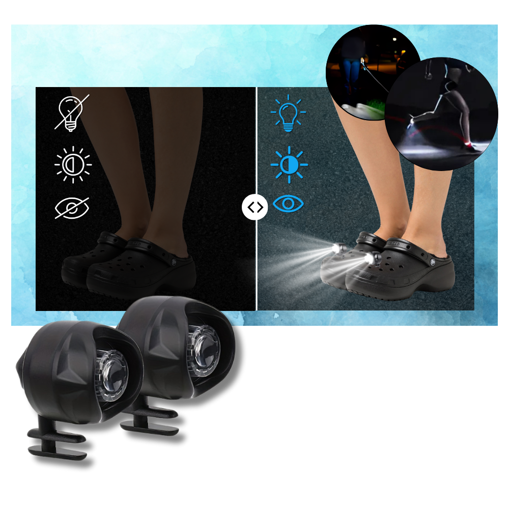 Håndfrie, Vandtætte Crocs-Lys - Ozerty