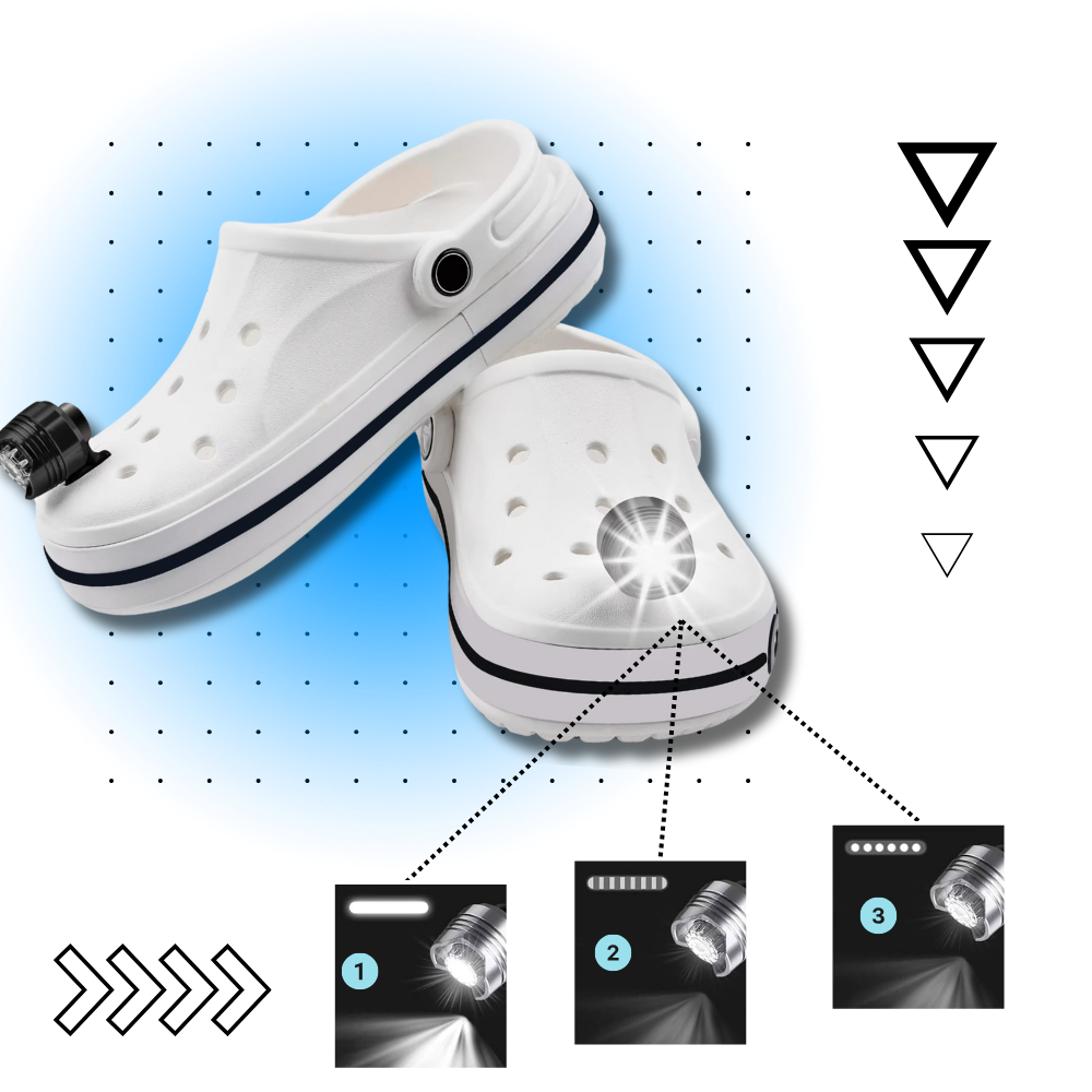 Håndfrie, Vandtætte Crocs-Lys - Ozerty