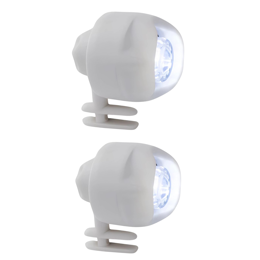 Håndfrie, Vandtætte Crocs-Lys -Hvid - Ozerty