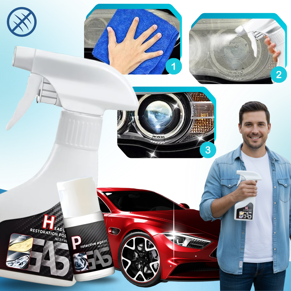 Forlygte Reparations- og Belægningssæt - Ozerty