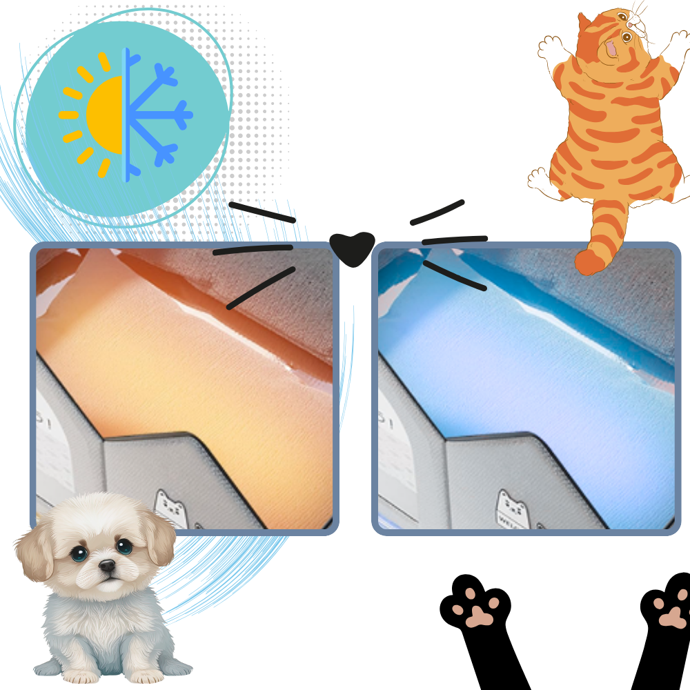 Afkølende kattehus med varmereflekterende isolering
- Ozerty