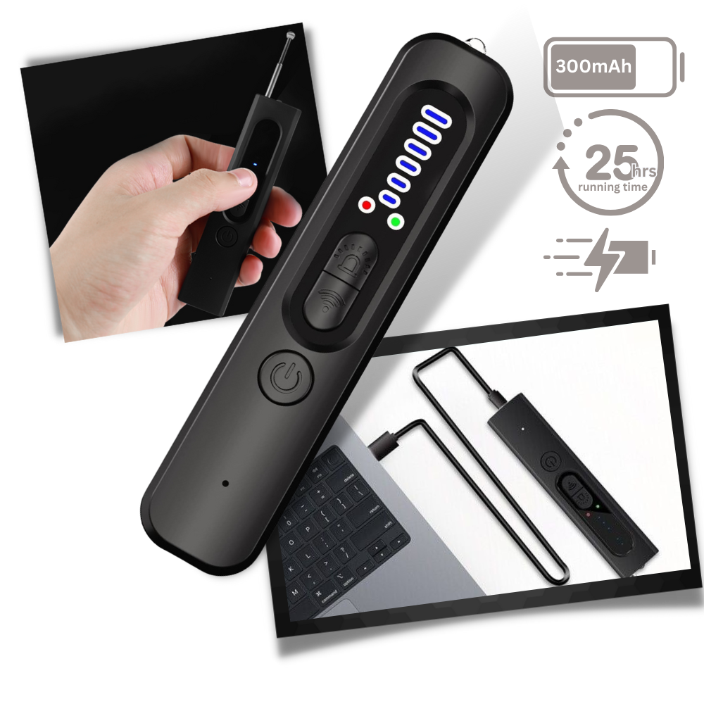 Detektor af skjult kamera
- Ozerty