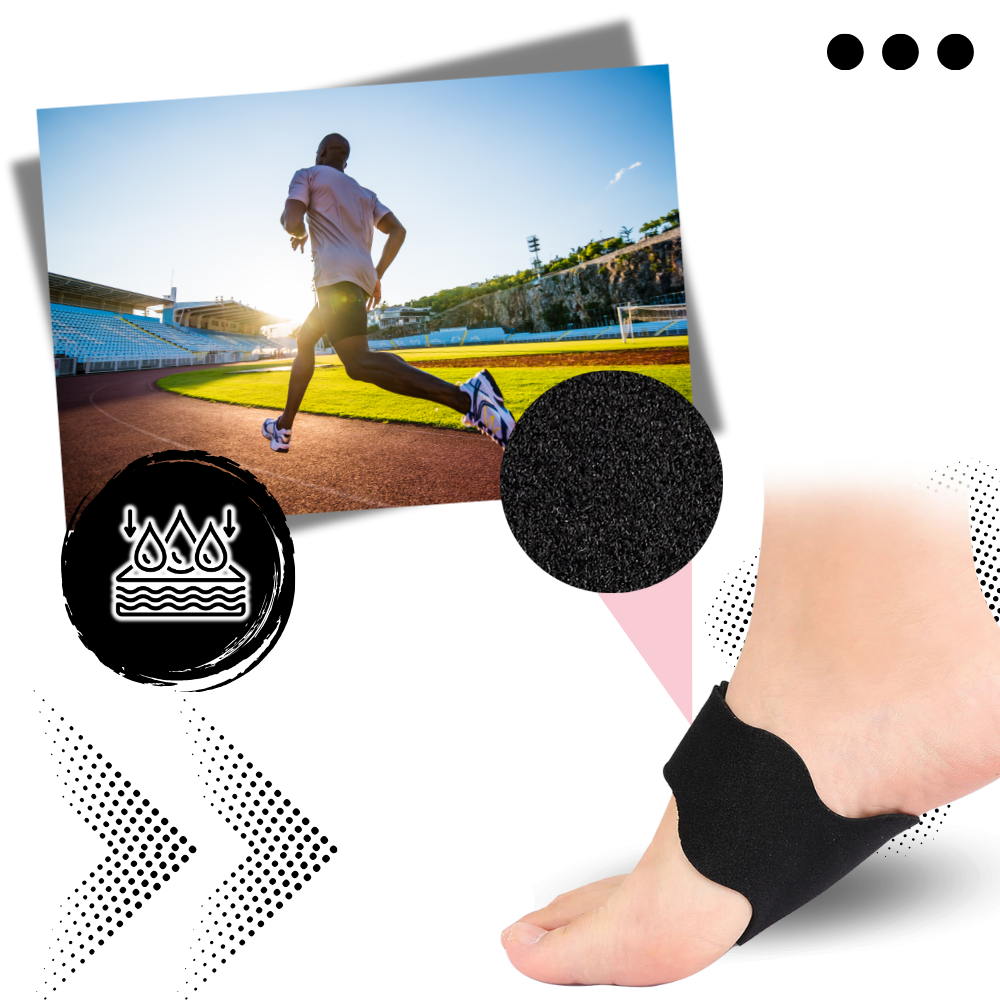 Dette støttebind til justering af høj fodsvang - Ozerty