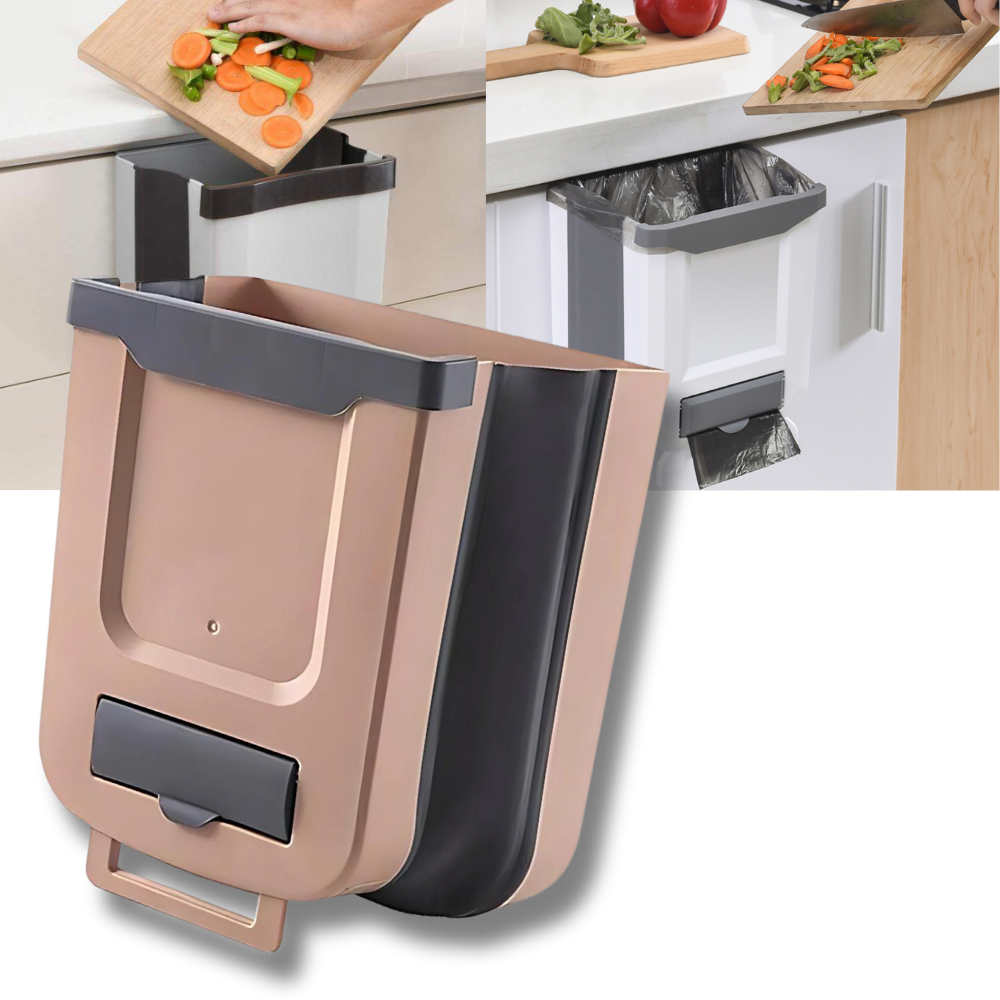 Sammenklappelig skraldespand med høj kapacitet - Ozerty