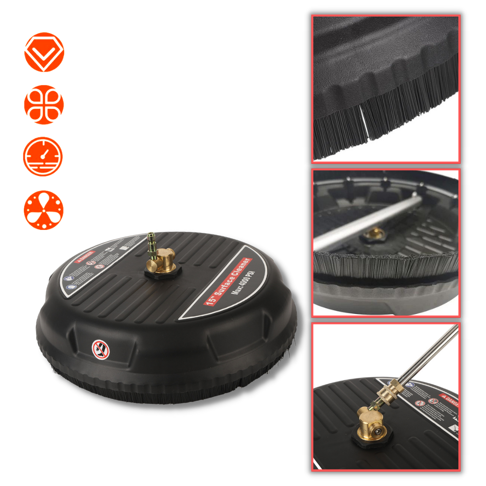 Højtryksrenser med dobbeltfunktion - Ozerty