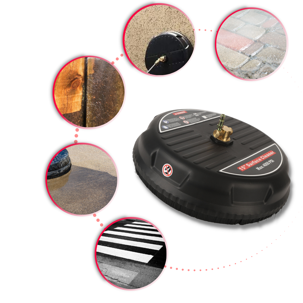 Højtryksrenser med dobbeltfunktion - Ozerty