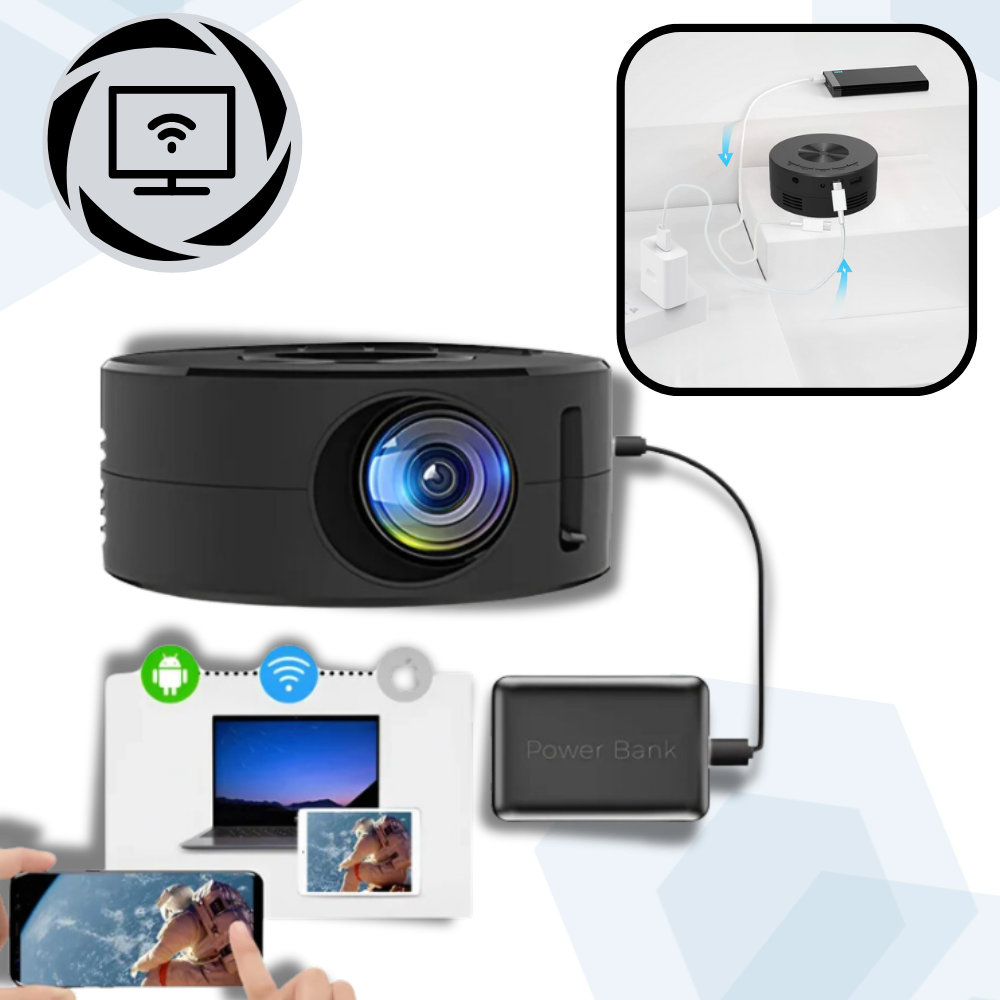 Mini-filmprojektor i høj opløsning
- Ozerty