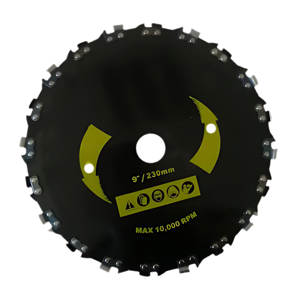 Trimmerhoved i stål med højt omdrejningstal
-230 mm - Ozerty