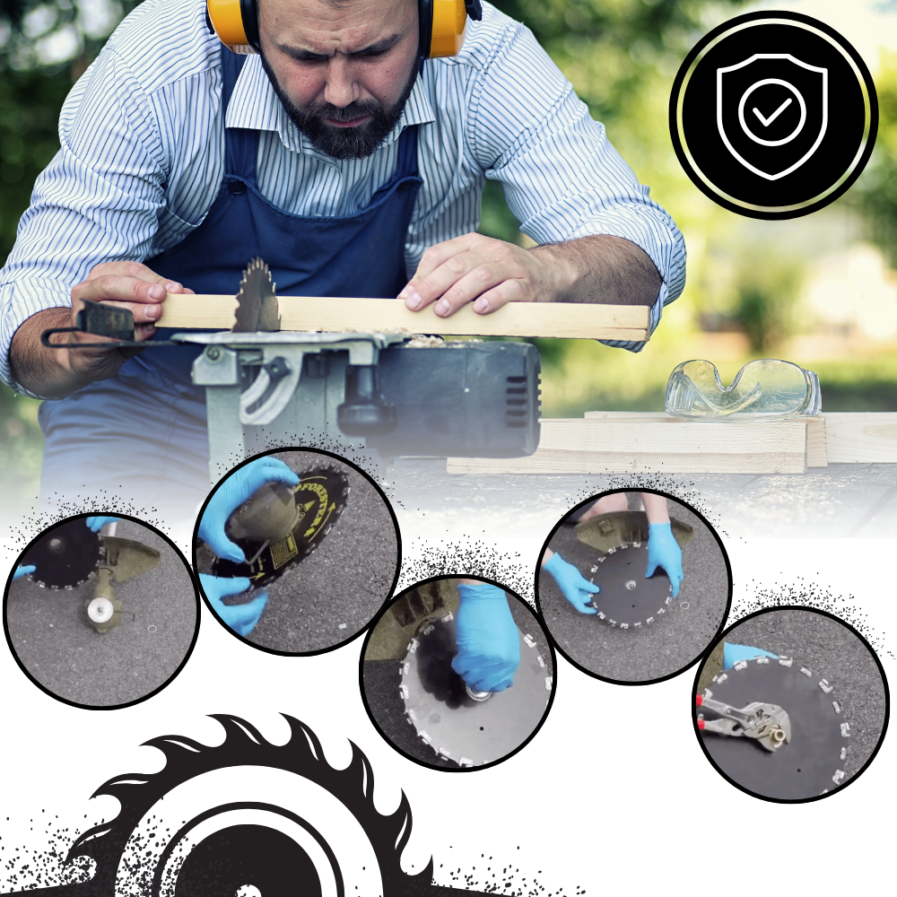 Trimmerhoved i stål med højt omdrejningstal
- Ozerty