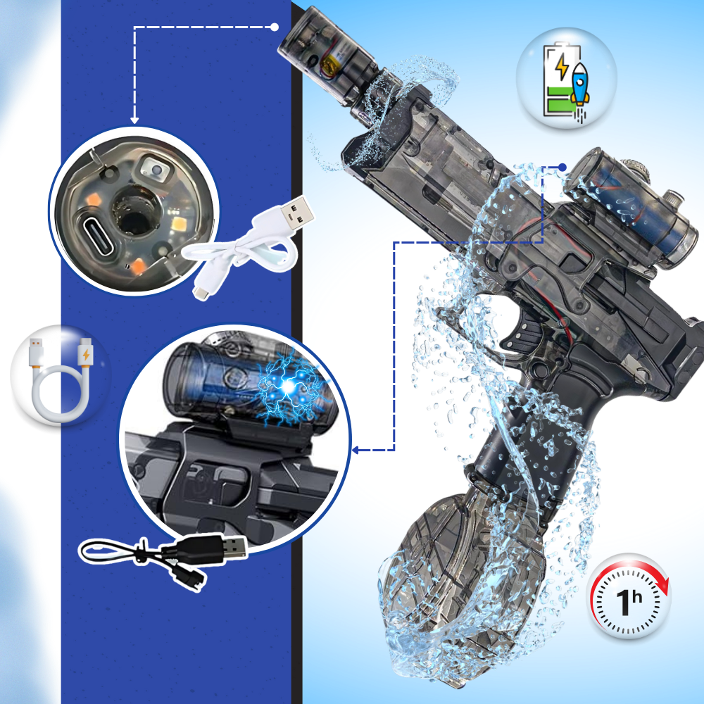 Hydro Pulse Legetøjspistol - Ozerty