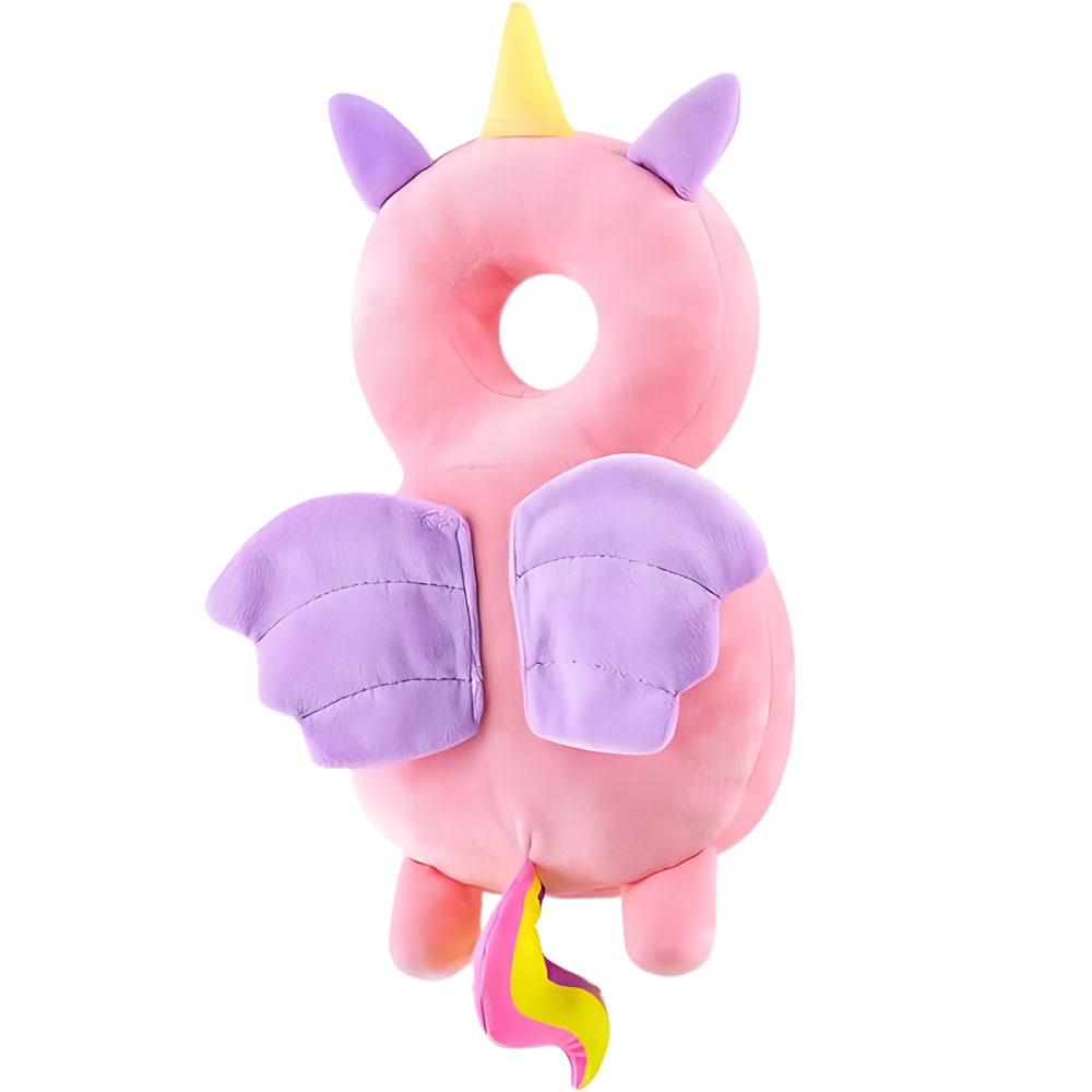 Hypoallergenisk hovedbeskyttelse til spædbørn -Enhjørning - Ozerty