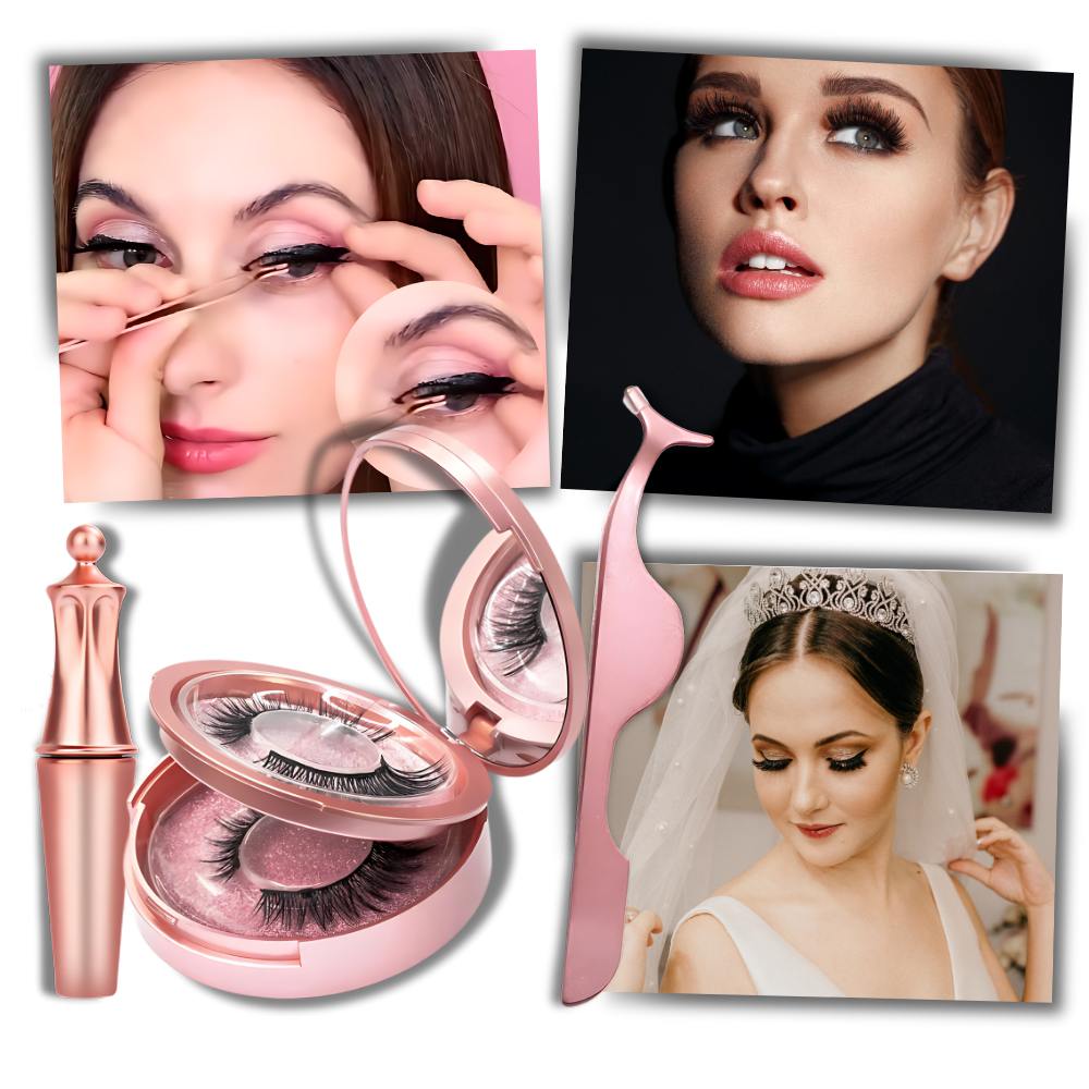 Allergivenlige øjenvipper uden lim
- Ozerty