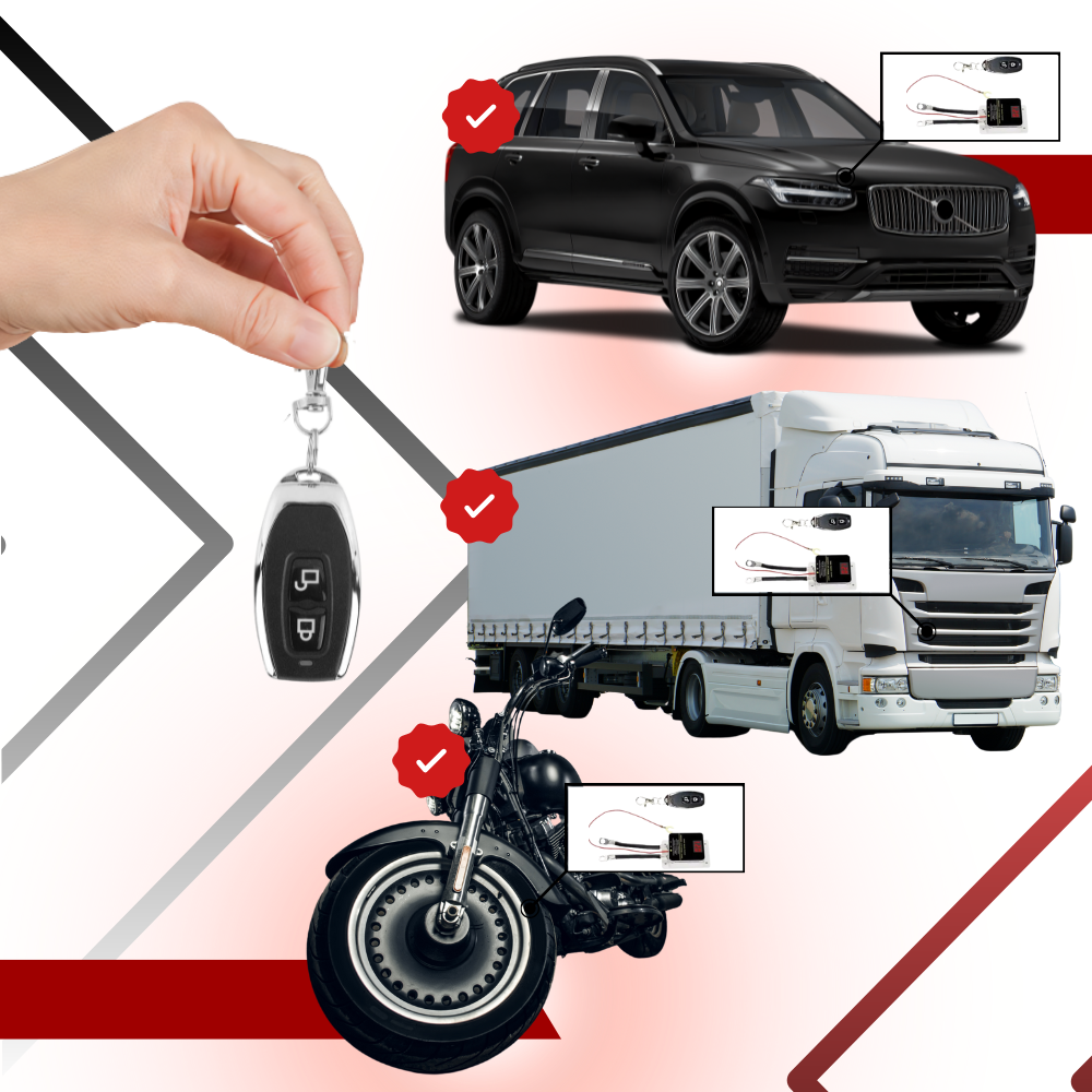 IgnitionSafe Cutoff Fjernbetjening - Ozerty