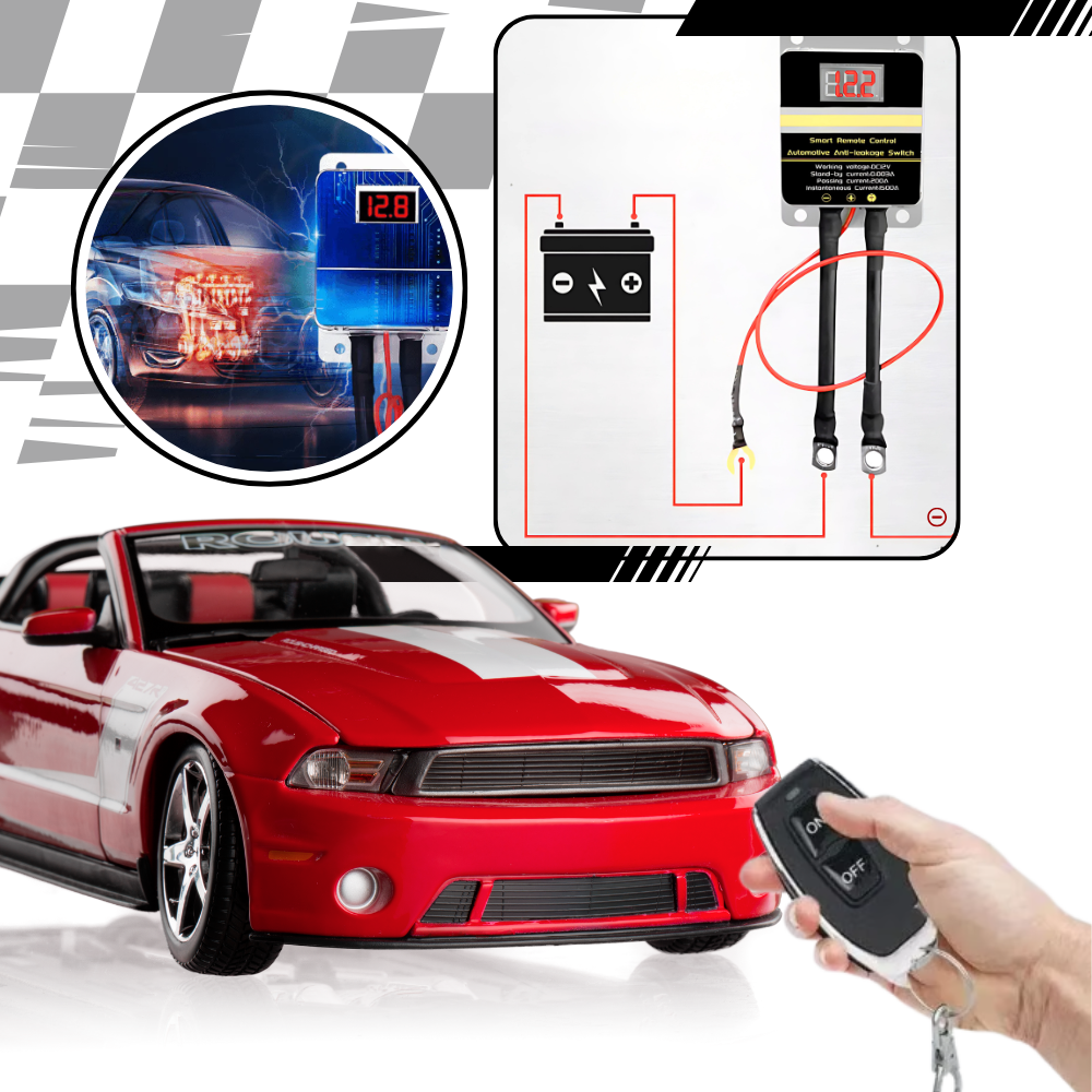 IgnitionSafe Cutoff Fjernbetjening - Ozerty