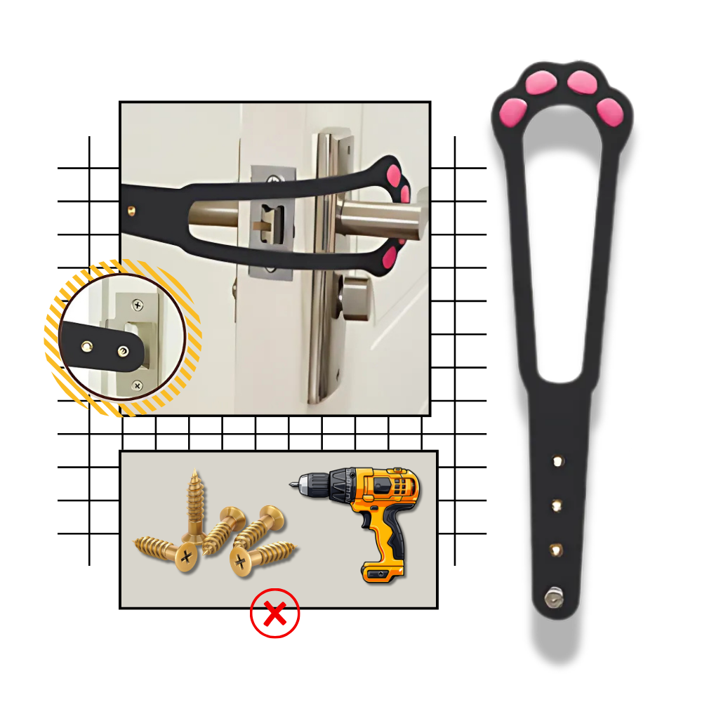 Innovativ dørlås til katte - Ozerty