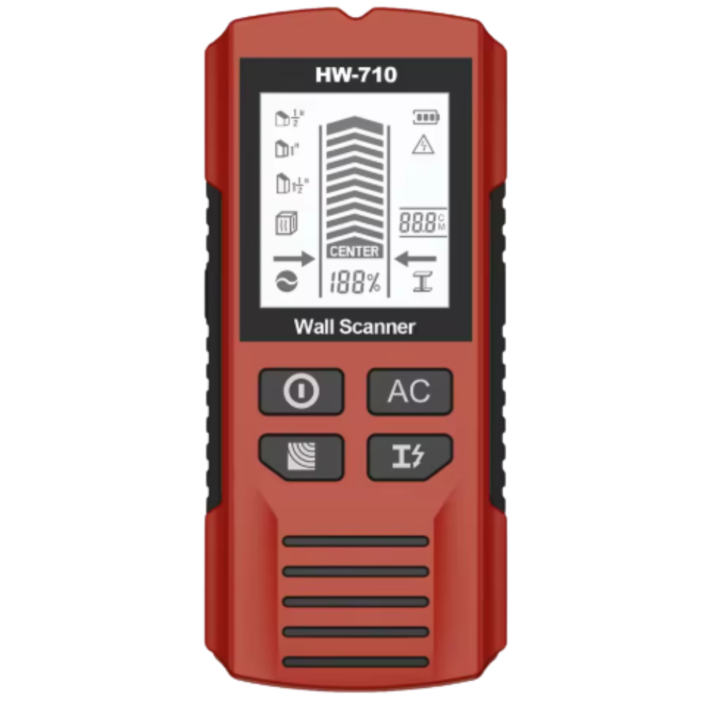 InstaDetect Vægsensor -Rød - Ozerty