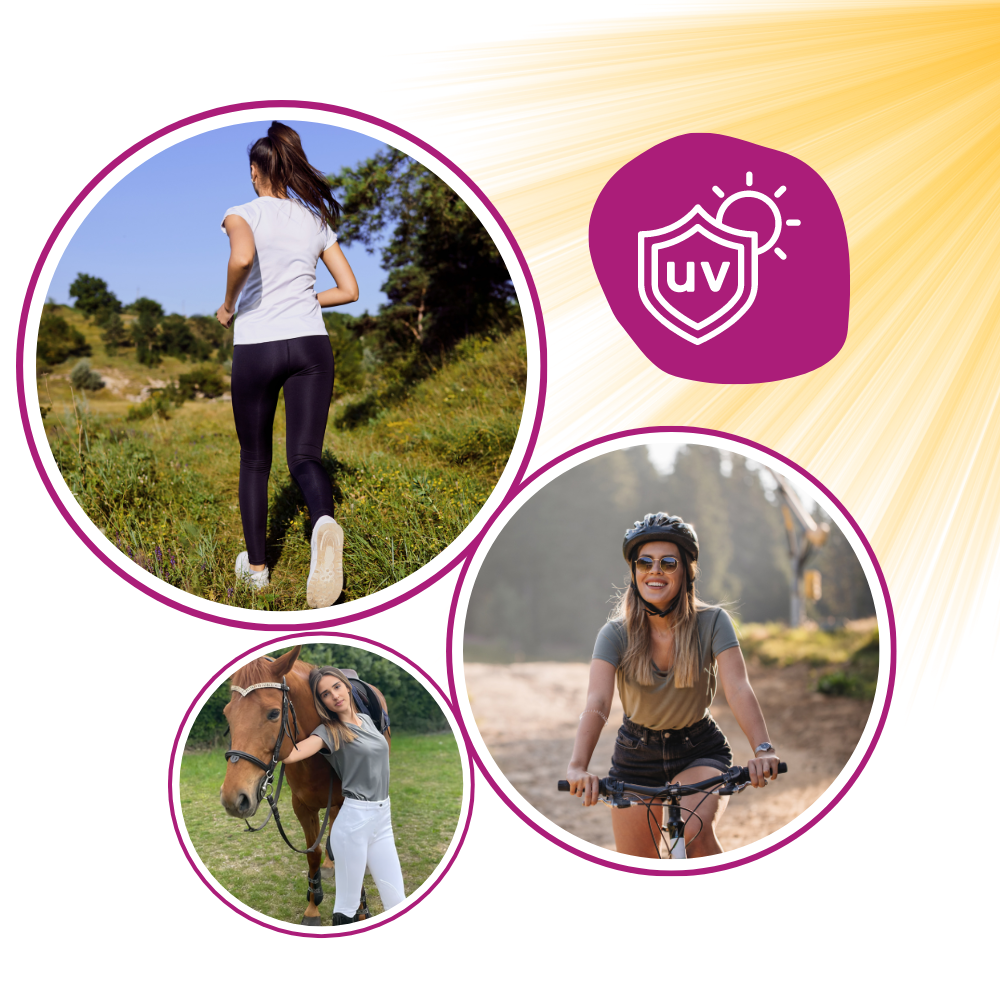 Øjeblikkeligt kølende t-shirt med v-hals til kvinder
- Ozerty