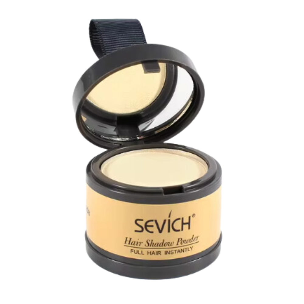 Pudder til øjeblikkelig dækning af hårrødder -Lys blond - Ozerty