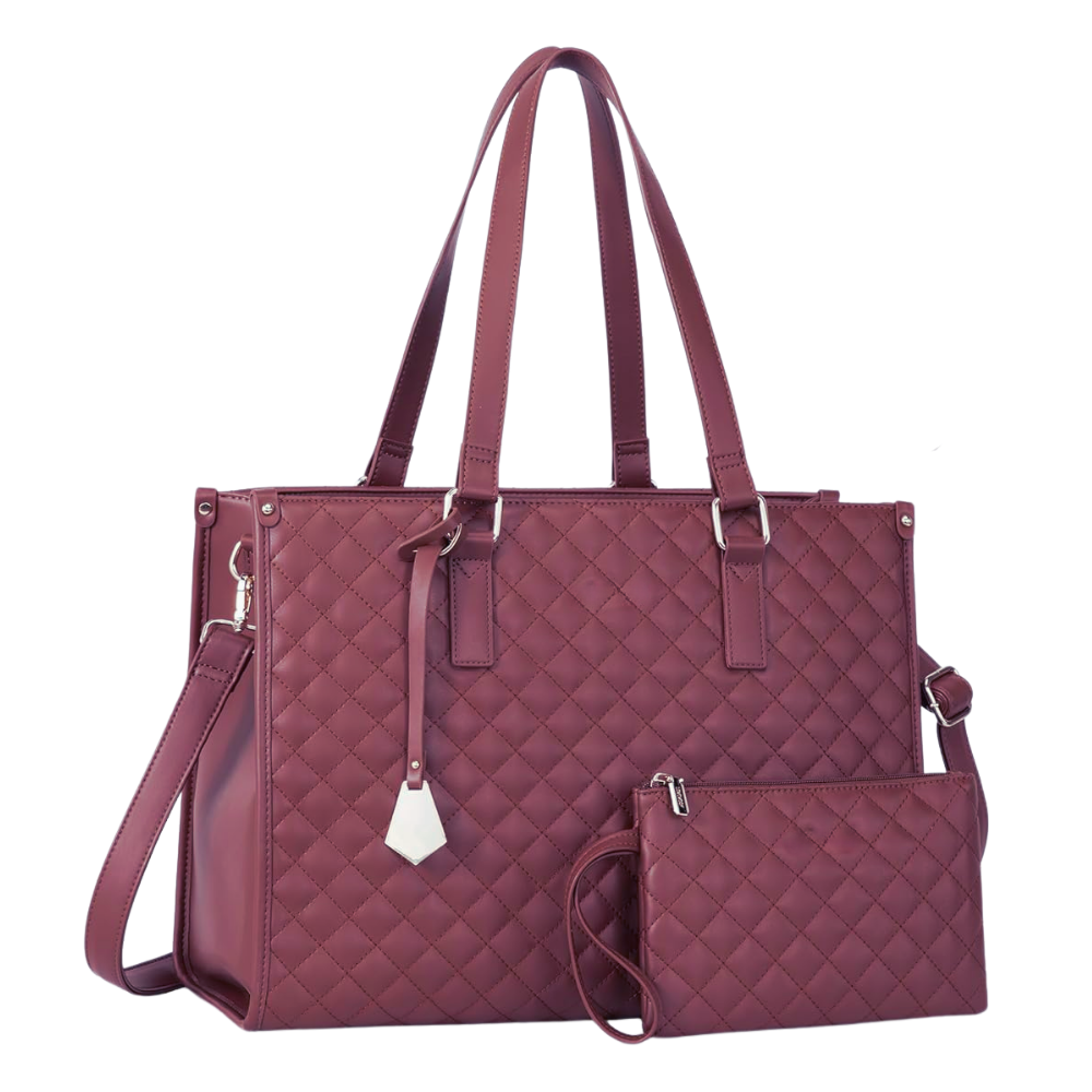 Isoleret Carry-All Tote Bag -Bourgogne - Ozerty