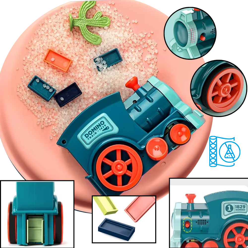 Interaktivt automatisk dominotog - Ozerty