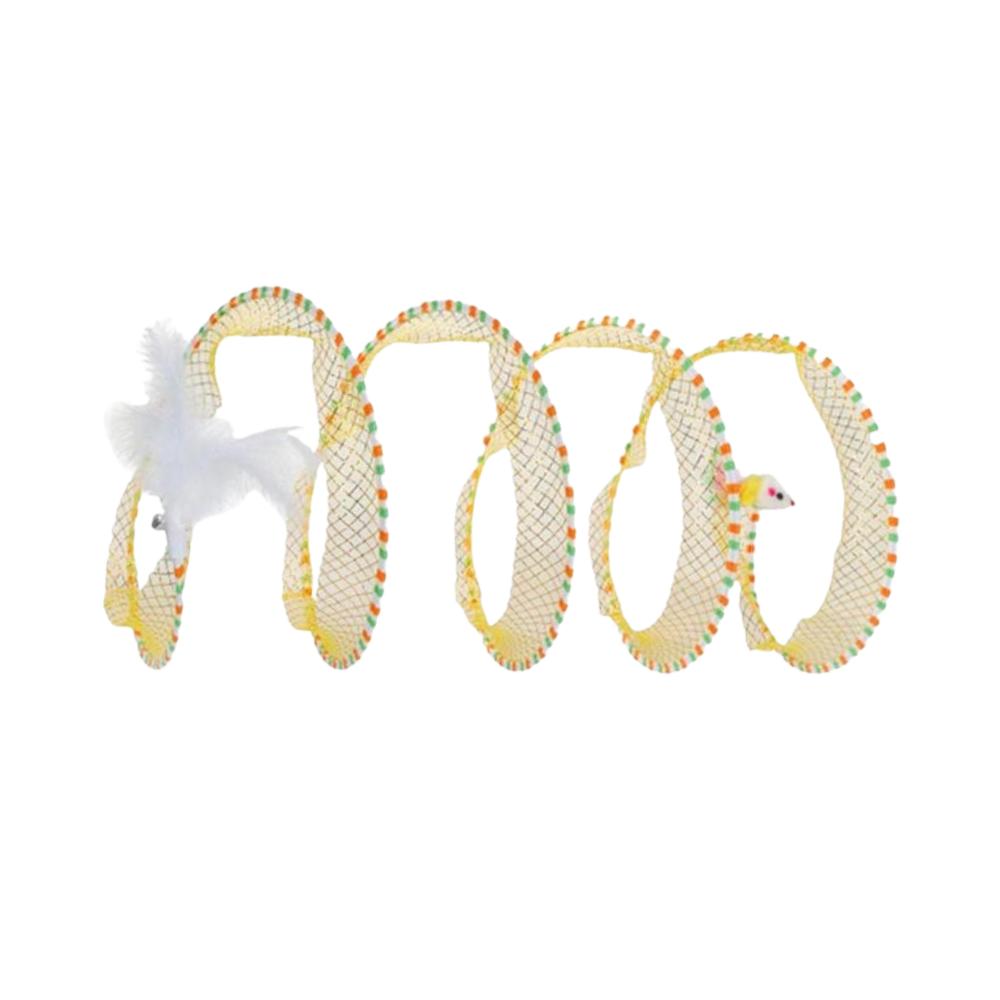 Interaktiv kompakt kattetunnel
-Gule Striber - Ozerty