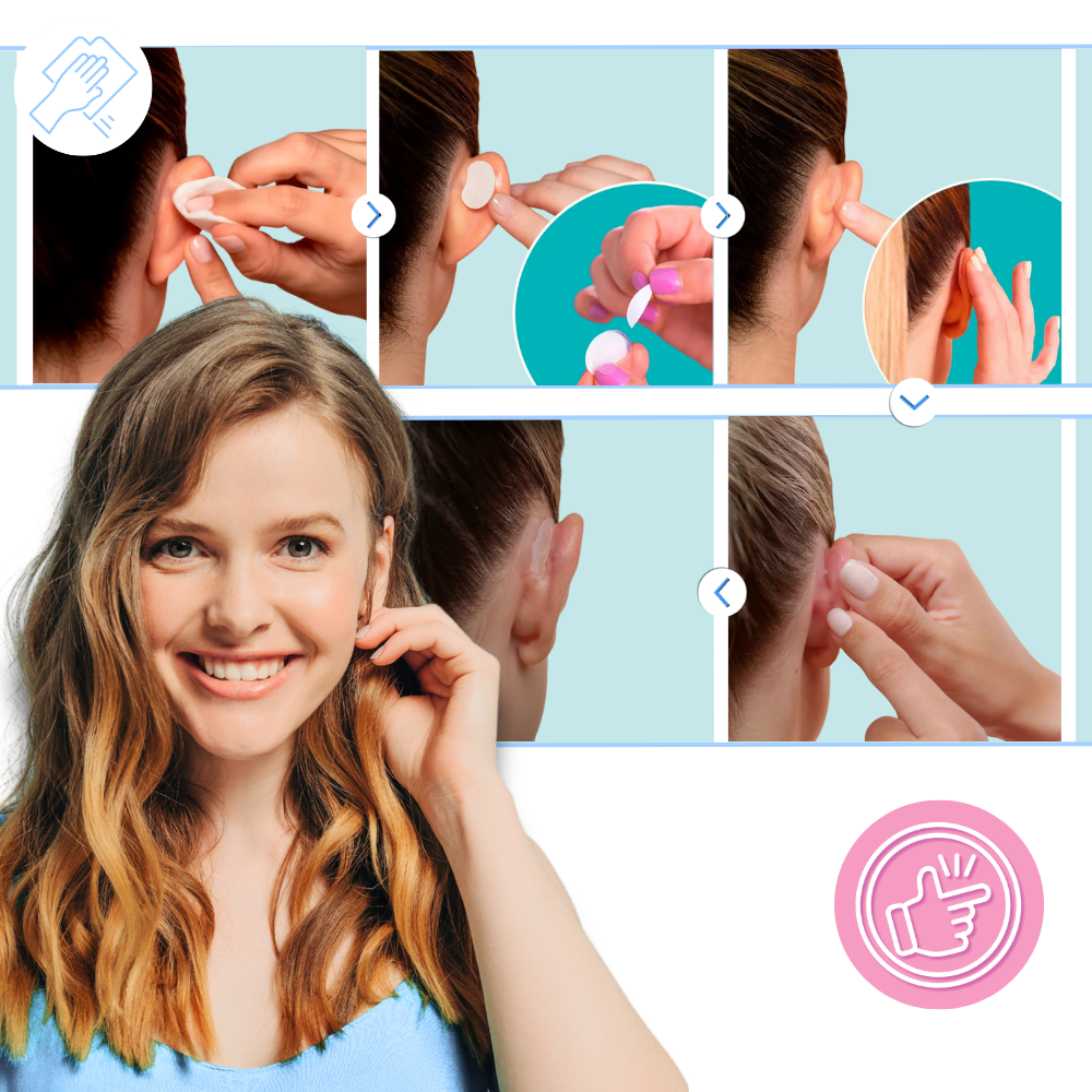 Usynlige Øre Strips - Ozerty