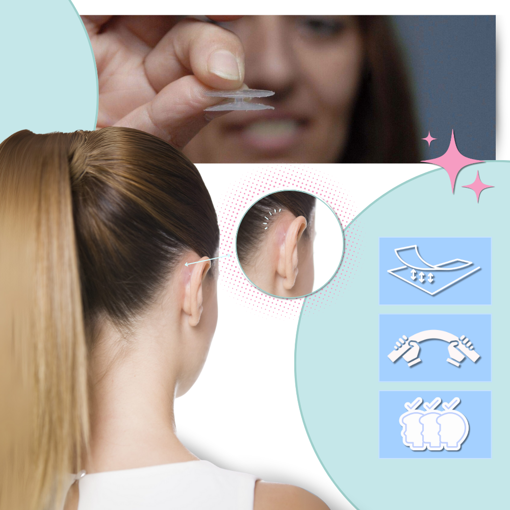 Usynlige Øre Strips - Ozerty