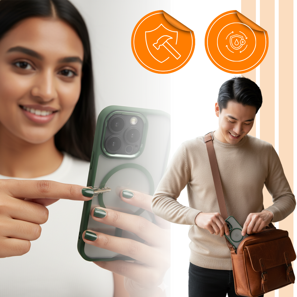 Magnetisk Stødsikker iPhone-cover - Ozerty