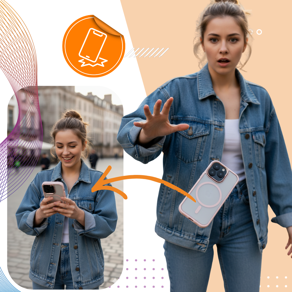 Magnetisk Stødsikker iPhone-cover - Ozerty