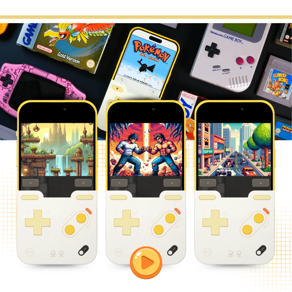 iPhone RetroCore Gaming Cover - Ozerty