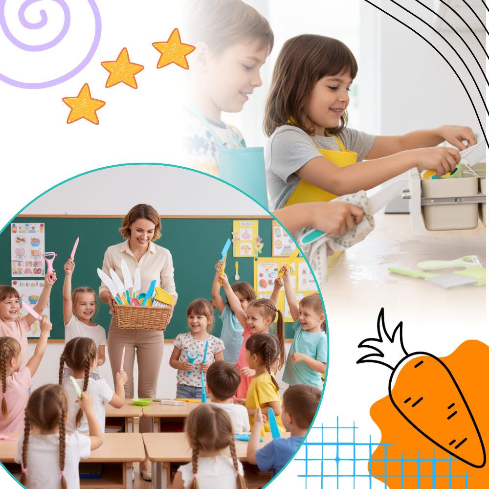 Børnevenligt Køkkensæt - Ozerty