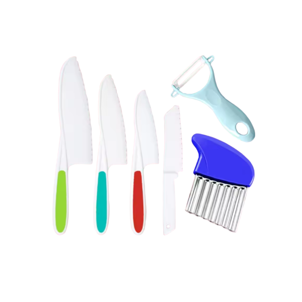 Børnevenligt Køkkensæt -Hvid - Ozerty