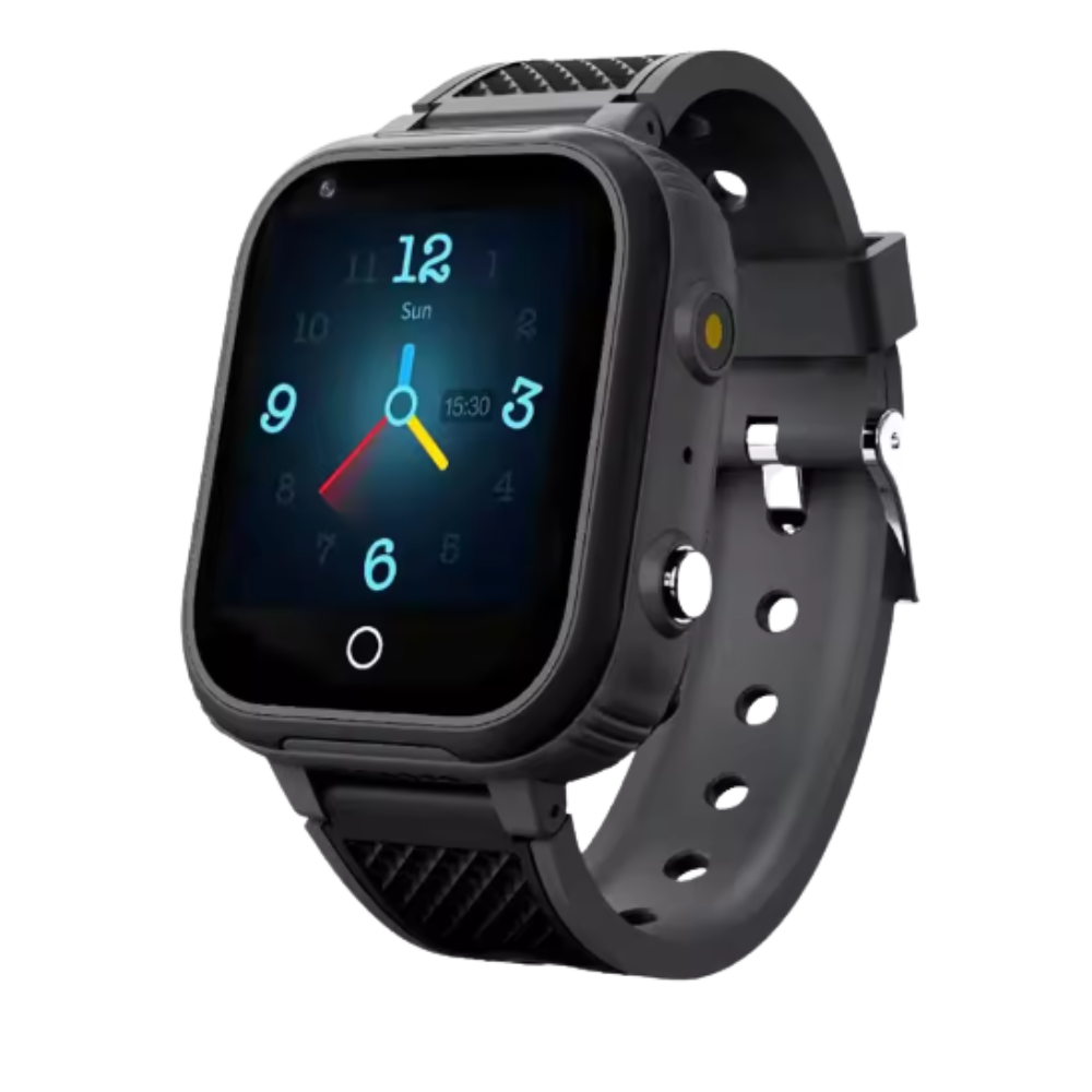 Smart Overvågningsur til Børn -Sort - Ozerty