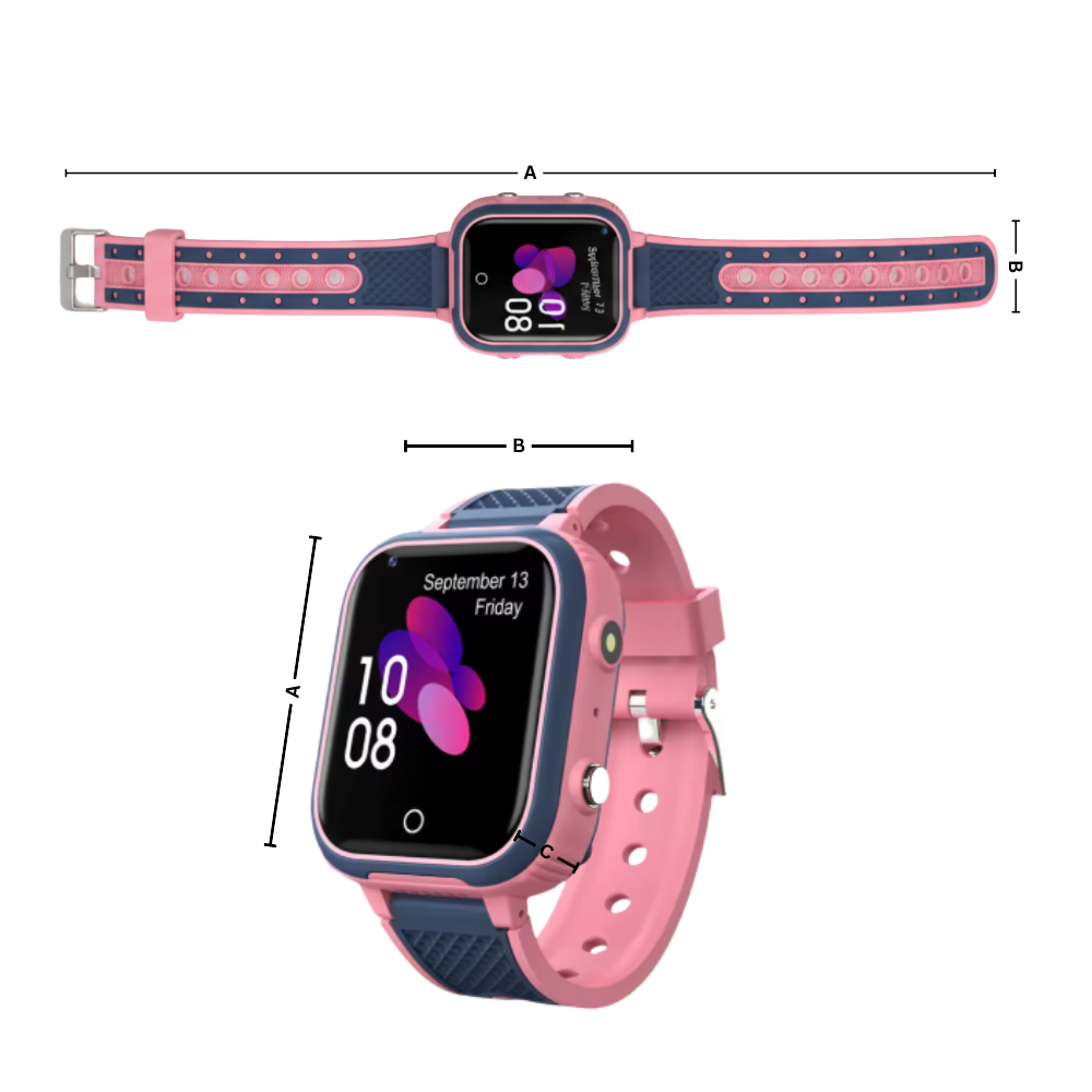 Smart Overvågningsur til Børn - Ozerty