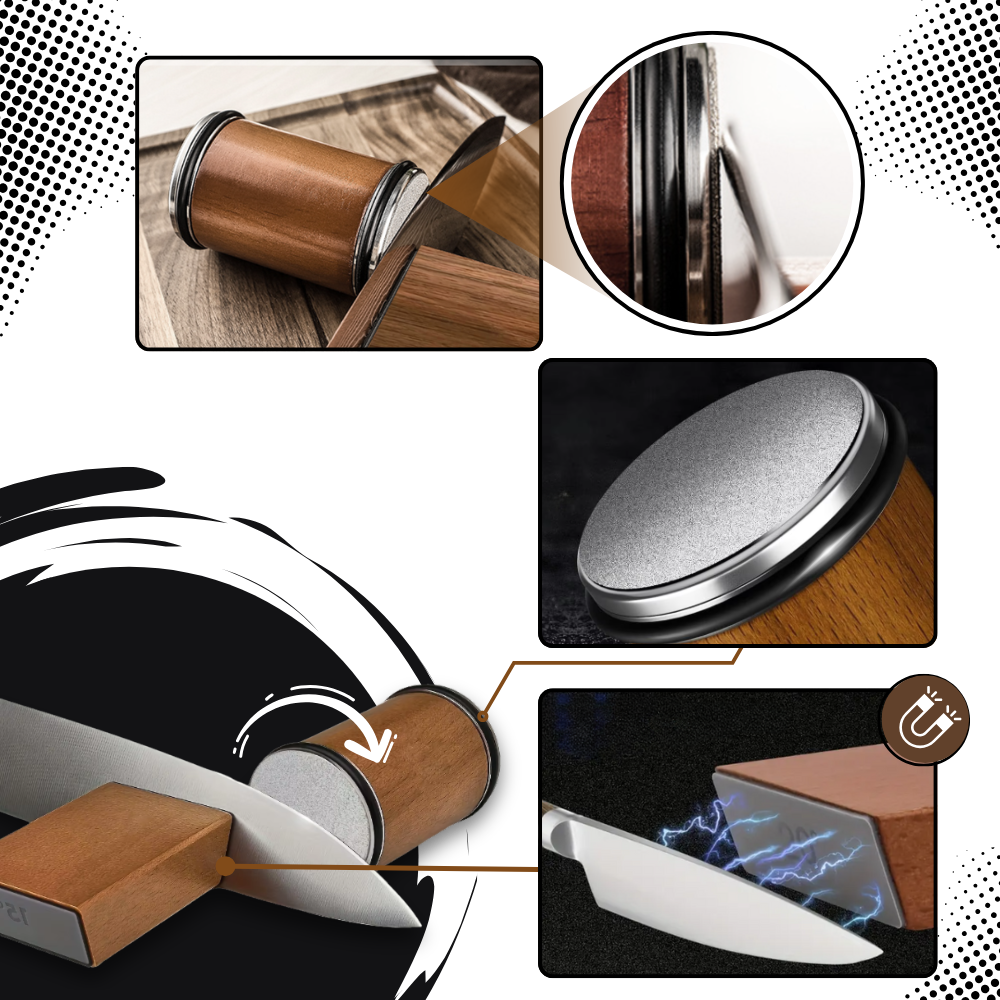 KnifeGlide Præcisionssliber - Ozerty