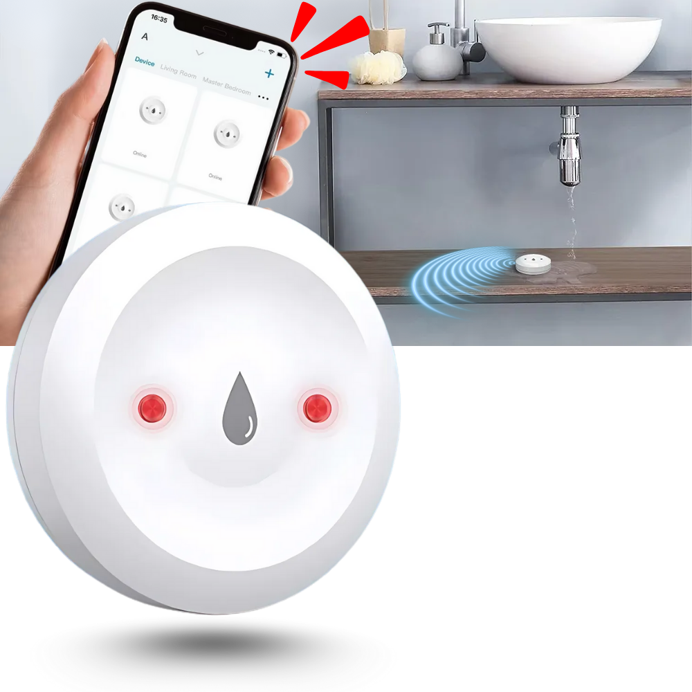 LeakLock Trådløs Sensor - Ozerty