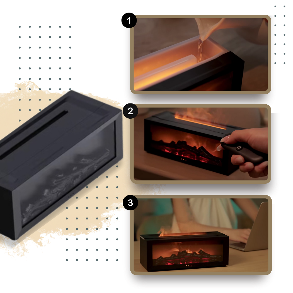 LED pejs til æterisk oliediffusion - Ozerty