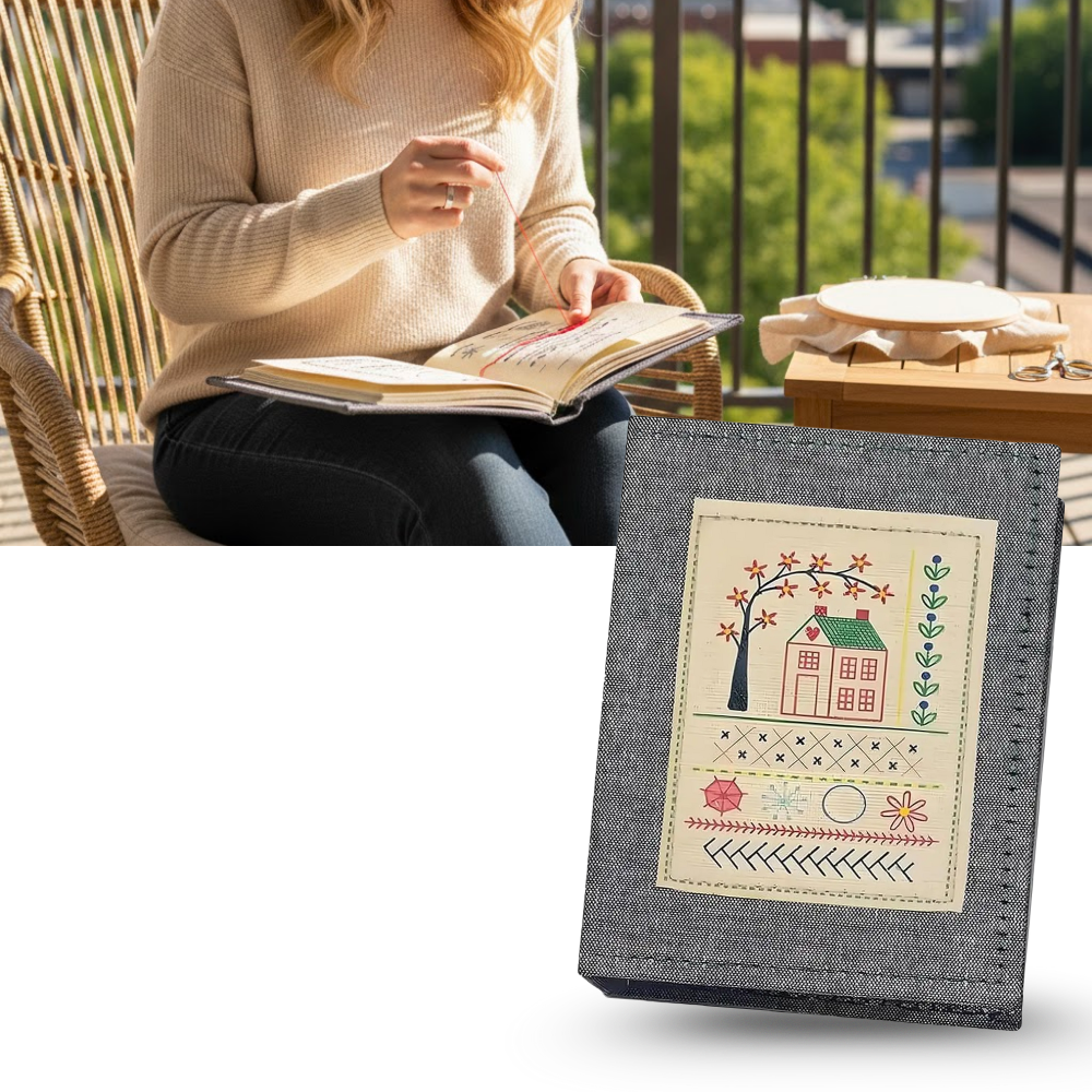 Broderibog med Hørsting - Ozerty