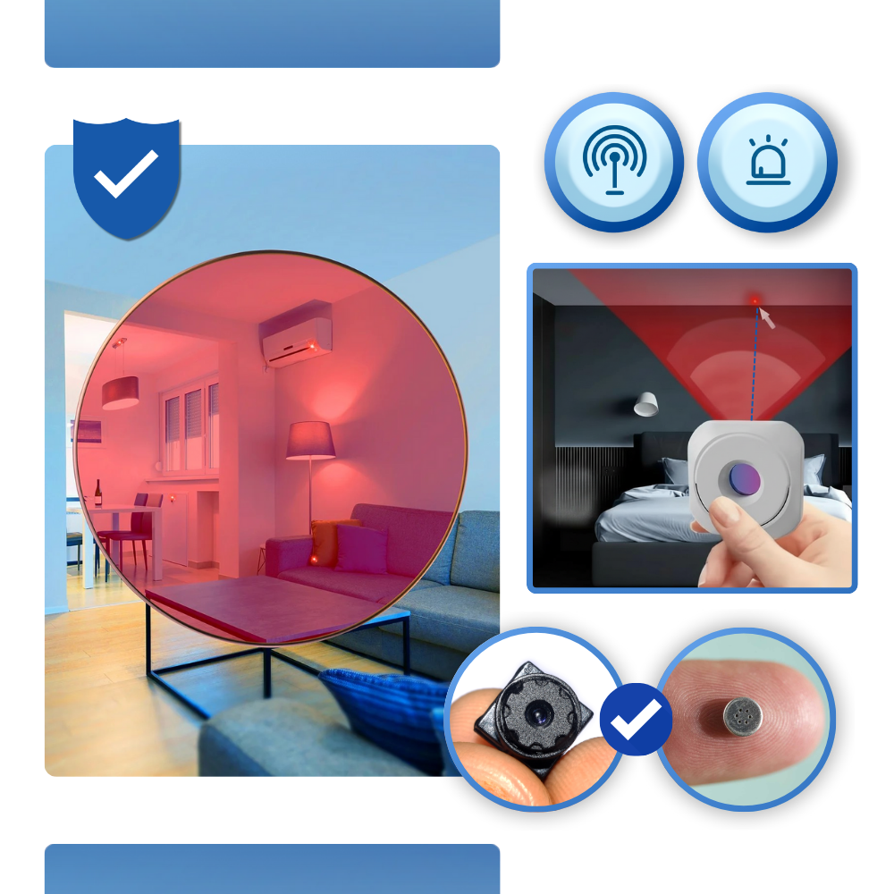Lang Rækkevidde Dual Kamera-detektor - Ozerty
