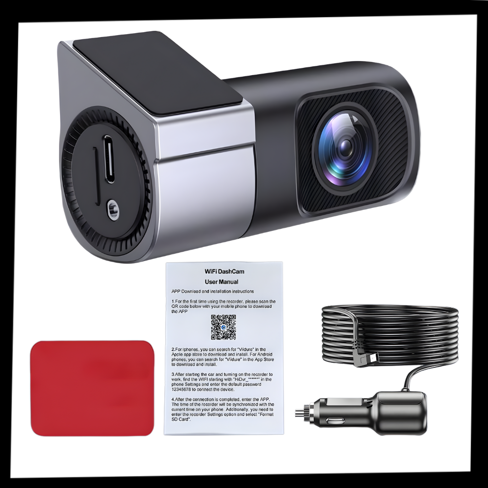 Loop Record Night Dash Camera - Ozerty