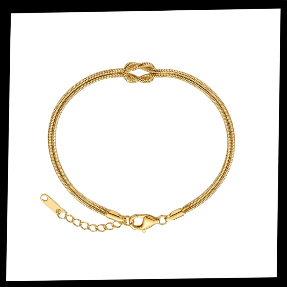 Love Knot halskæde og armbånd - Ozerty