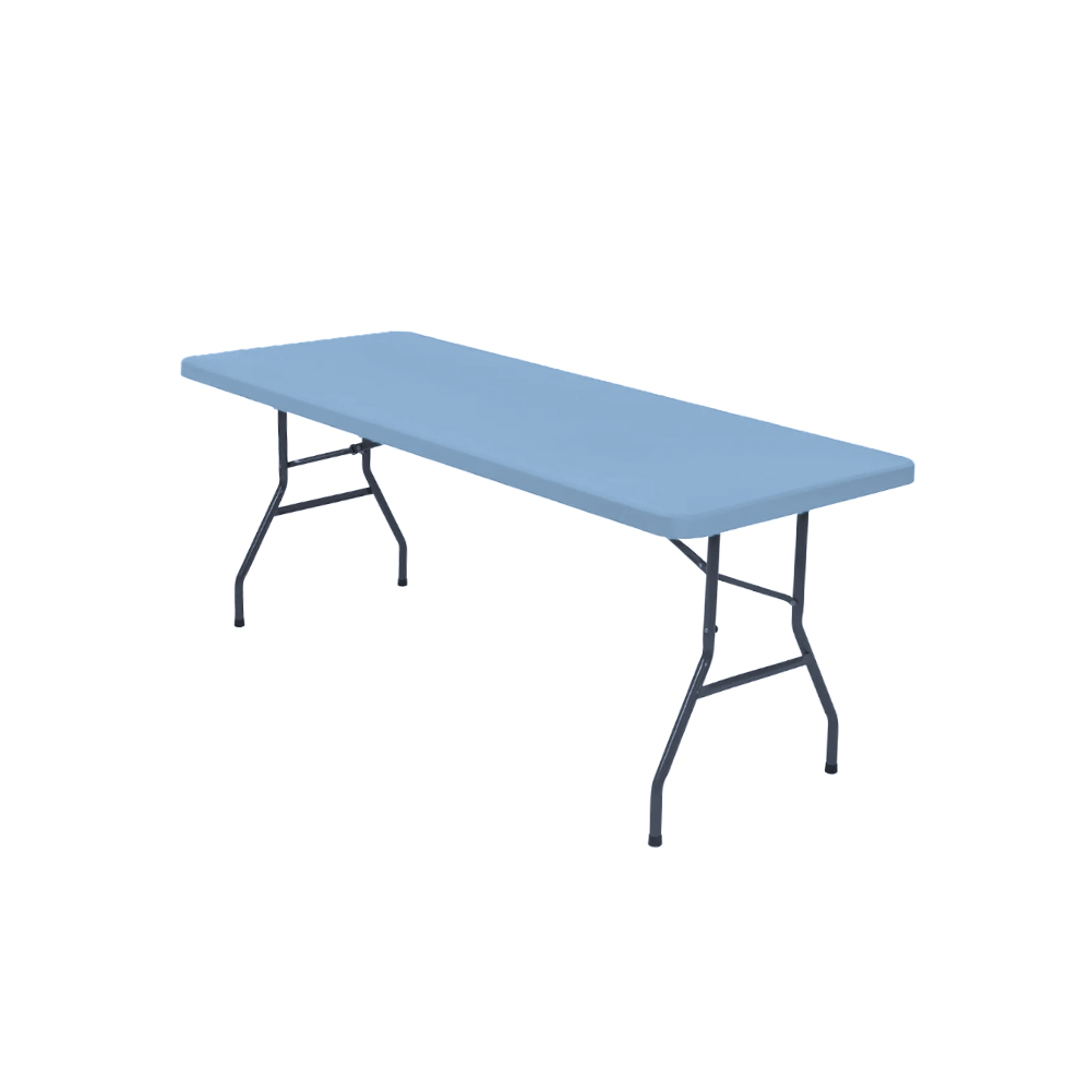 Luxe Lammeskind Borddug -Blå - Ozerty