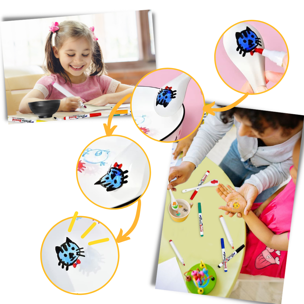 Sæt med magiske vandmalingspenne
- Ozerty