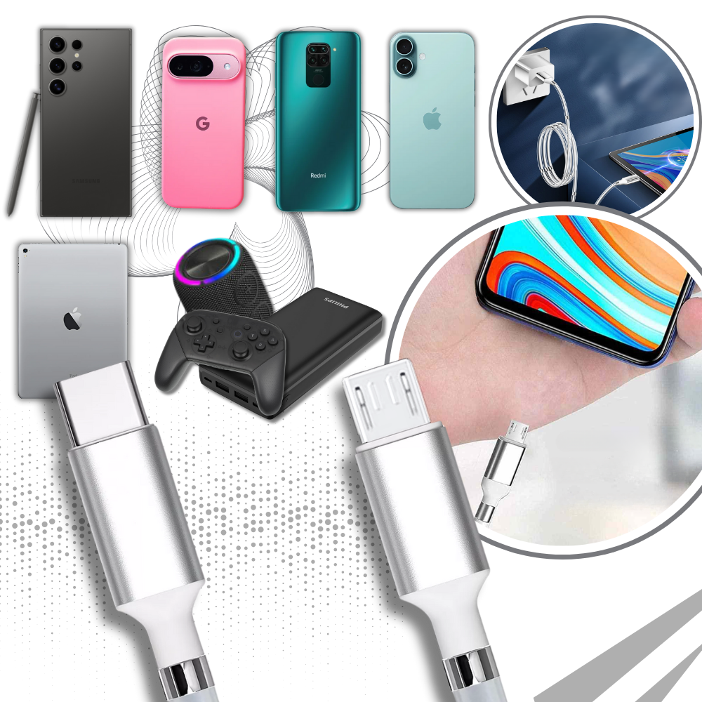 Magnetisk Flex USB-kabel - Ozerty