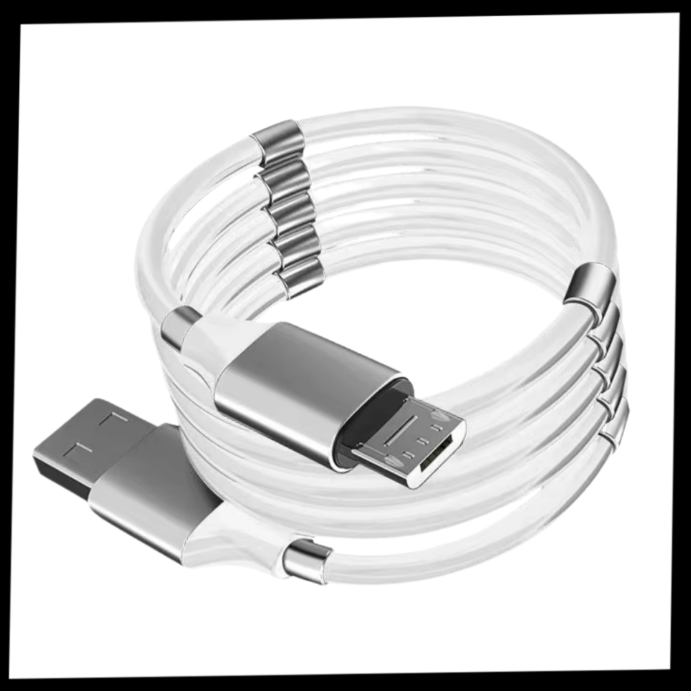 Magnetisk Flex USB-kabel - Ozerty