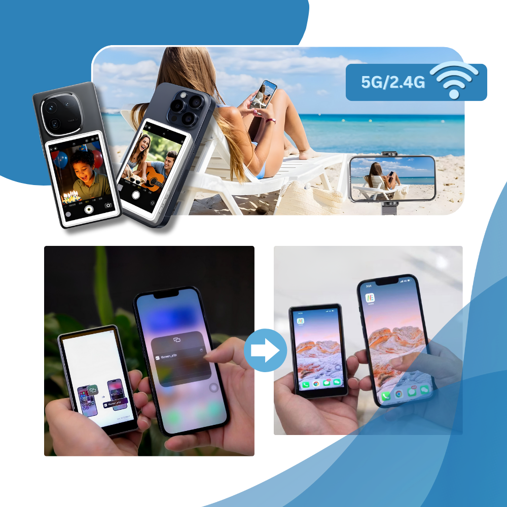 Magnetisk Selfie Telefonmonitor - Ozerty